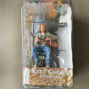 Kurt Cobain brand new in package figure ~ vintage doll